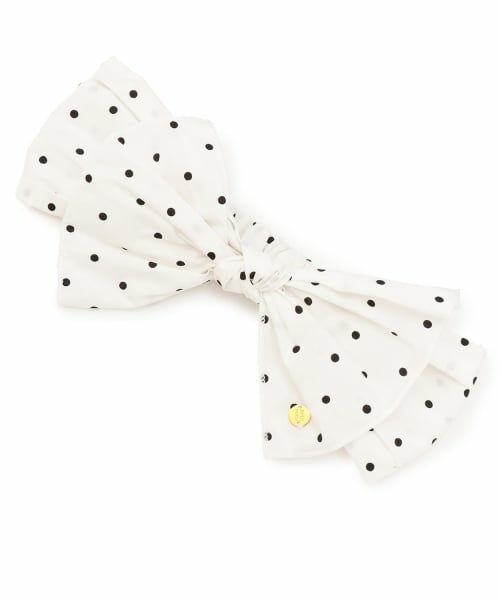 petit main / プティマイン ベビー・キッズグッズ | ドットヘアバンド（アイボリー）