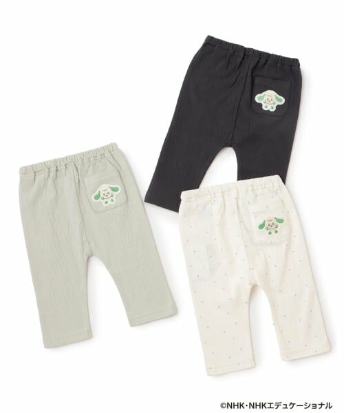 petit main / プティマイン レギンス・スパッツ | 【いないいないばあっ！】刺繍レギンス | 詳細11