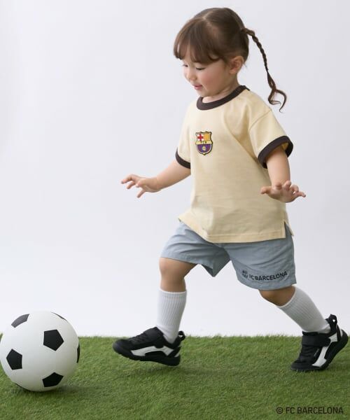 petit main / プティマイン ショート・ハーフ・半端丈パンツ | 【FC BARCELONA】布帛ショートパンツ | 詳細4