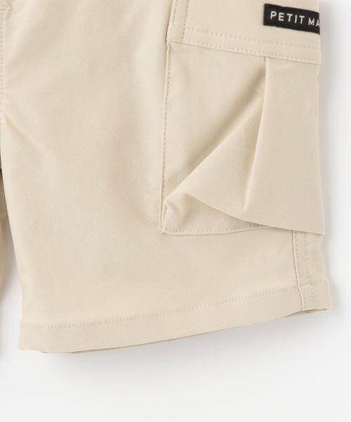 petit main / プティマイン ショート・ハーフ・半端丈パンツ | のびのびツイルポケットショートパンツ | 詳細11