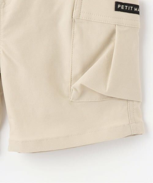 petit main / プティマイン ショート・ハーフ・半端丈パンツ | のびのびツイルポケットショートパンツ | 詳細4