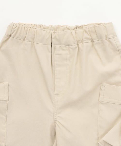 petit main / プティマイン ショート・ハーフ・半端丈パンツ | のびのびツイルポケットショートパンツ | 詳細9