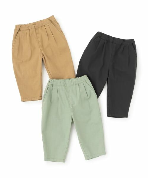 petit main / プティマイン その他パンツ | のびのび8分パンツ | 詳細8