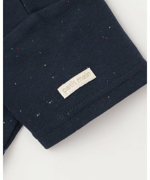 petit main / プティマイン Tシャツ | 【いないいないばあっ！】音符刺繍半袖Tシャツ | 詳細11