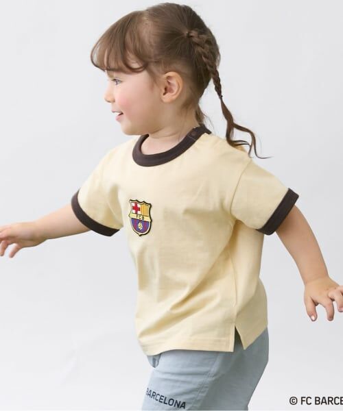 petit main / プティマイン Tシャツ | 【FC BARCELONA】接触冷感ワッペンTシャツ | 詳細1