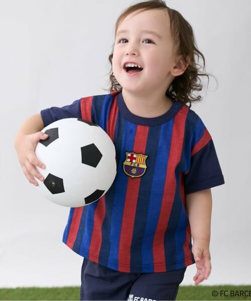 petit main / プティマイン Tシャツ | 【FC BARCELONA】接触冷感ワッペンTシャツ | 詳細7