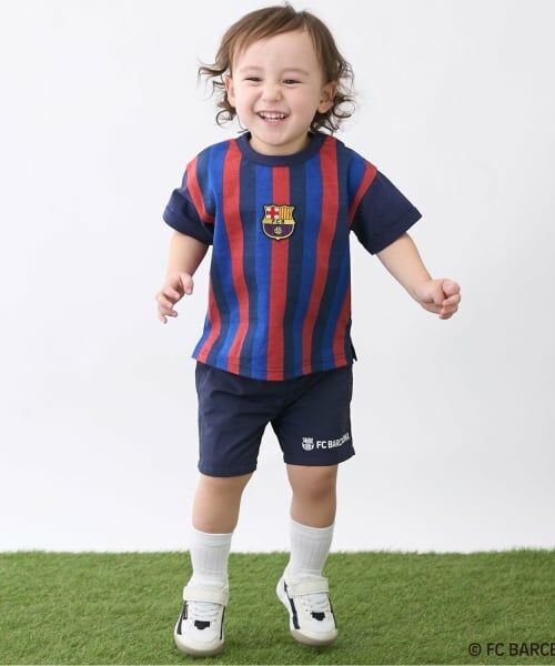 petit main / プティマイン Tシャツ | 【FC BARCELONA】接触冷感ワッペンTシャツ | 詳細8