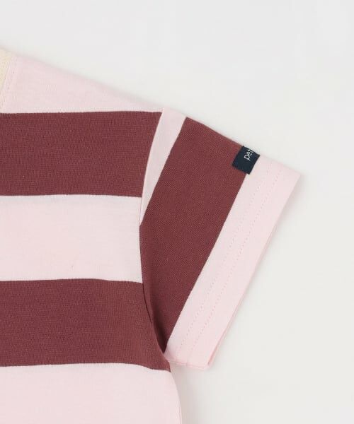 petit main / プティマイン Tシャツ | 【WEB限定カラーあり/食品防汚】ボーダー半袖Tシャツ | 詳細10