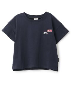petit main / プティマイン Tシャツ | 【食品防汚】刺しゅう半袖Tシャツ