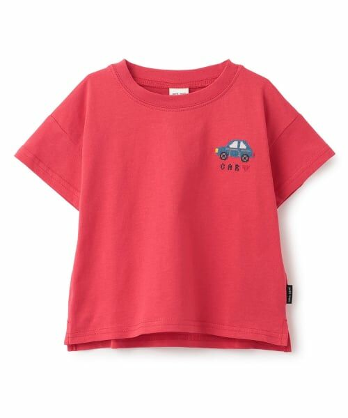 petit main / プティマイン Tシャツ | 【食品防汚】刺しゅう半袖Tシャツ | 詳細14