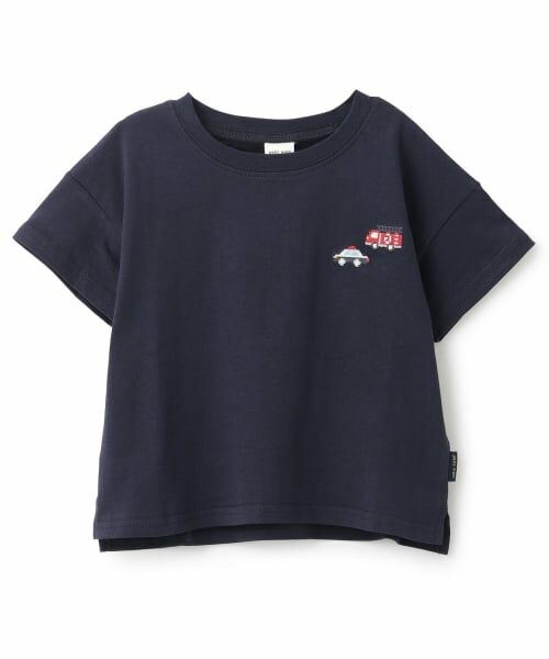 petit main / プティマイン Tシャツ | 【食品防汚】刺しゅう半袖Tシャツ | 詳細17