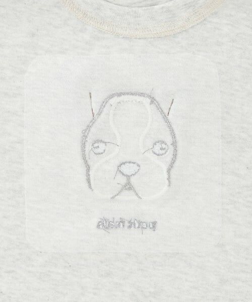 petit main / プティマイン Tシャツ | 【接触冷感】DOGアップリケ半袖Tシャツ | 詳細11