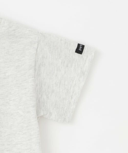 petit main / プティマイン Tシャツ | 【接触冷感】DOGアップリケ半袖Tシャツ | 詳細12