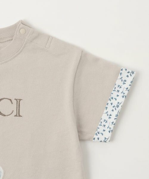 petit main / プティマイン Tシャツ | 【リンク】15th MERCI袖折り返し半袖Tシャツ | 詳細17