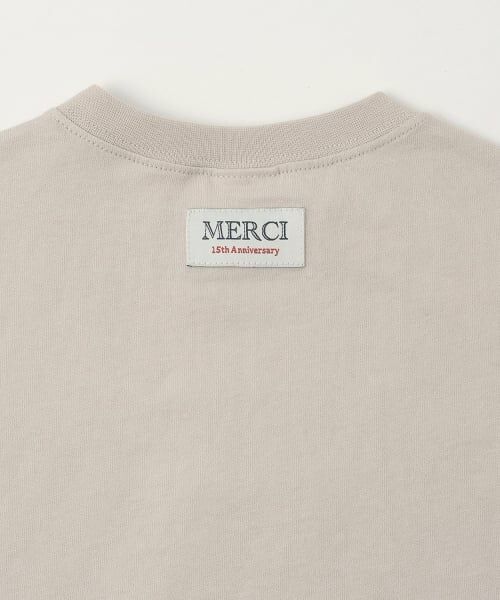petit main / プティマイン Tシャツ | 【リンク】15th MERCI袖折り返し半袖Tシャツ | 詳細19