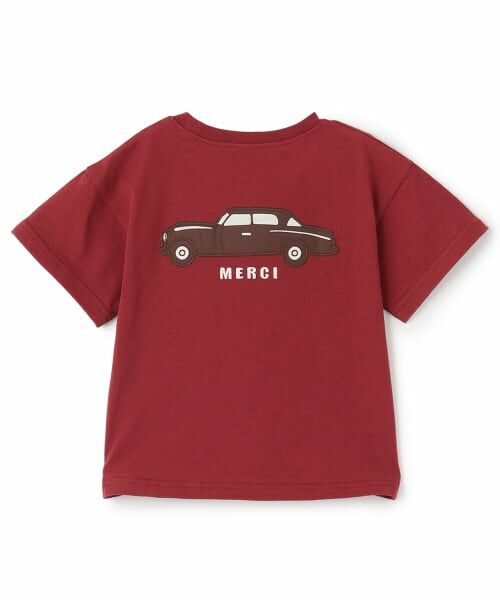 petit main / プティマイン Tシャツ | 【接触冷感】バックアップリケ半袖Tシャツ | 詳細11