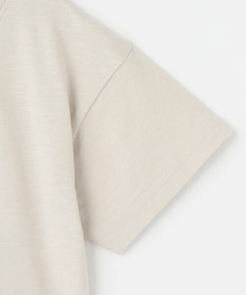 petit main / プティマイン Tシャツ | 【接触冷感】バックアップリケ半袖Tシャツ | 詳細15