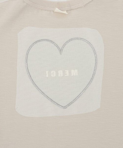 petit main / プティマイン Tシャツ | 【接触冷感】バックアップリケ半袖Tシャツ | 詳細20