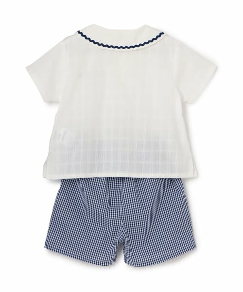 petit main / プティマイン シャツ・ブラウス | 【いないいないばあっ！】衿つきセットアップ | 詳細5