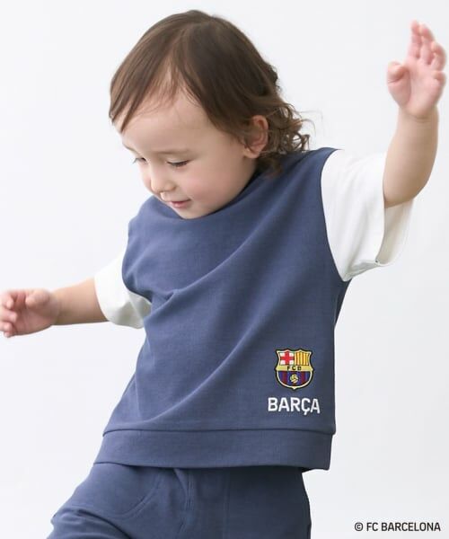 petit main / プティマイン その他トップス | 【FC BARCELONA】カットセットアップ | 詳細1