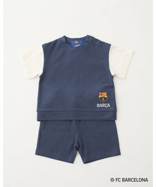 petit main / プティマイン その他トップス | 【FC BARCELONA】カットセットアップ | 詳細10