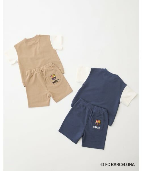 petit main / プティマイン その他トップス | 【FC BARCELONA】カットセットアップ | 詳細19