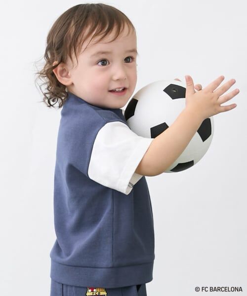 petit main / プティマイン その他トップス | 【FC BARCELONA】カットセットアップ | 詳細3