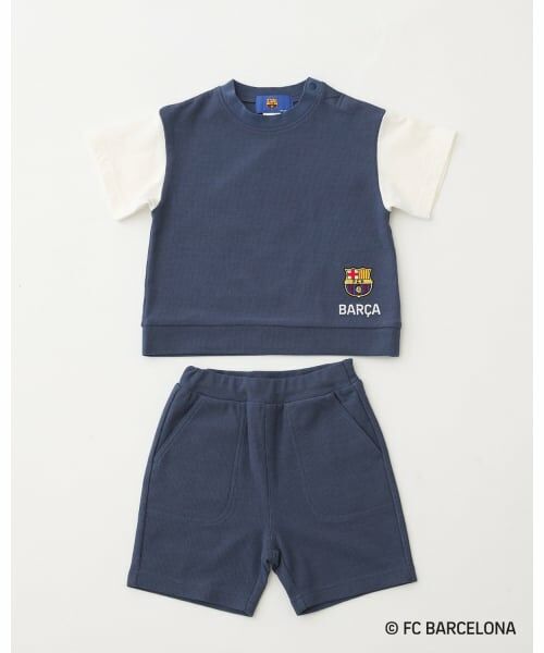 petit main / プティマイン その他トップス | 【FC BARCELONA】カットセットアップ | 詳細8