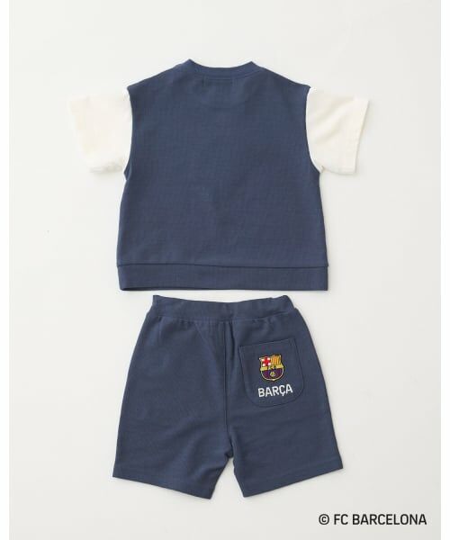 petit main / プティマイン その他トップス | 【FC BARCELONA】カットセットアップ | 詳細9