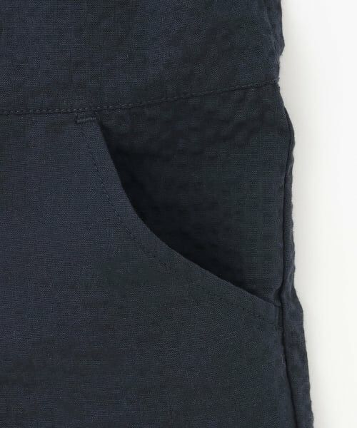 petit main / プティマイン ロンパース | 布帛開衿シャツカバーオール | 詳細8