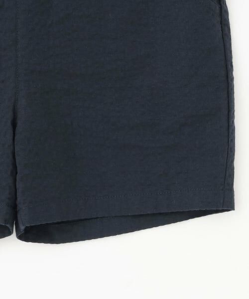 petit main / プティマイン ロンパース | 布帛開衿シャツカバーオール | 詳細9