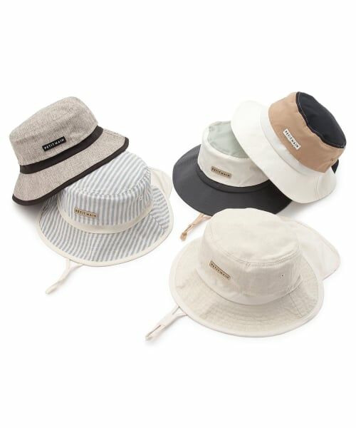 petit main / プティマイン ハット | 【UV】ポケッタブルバケットハット | 詳細10