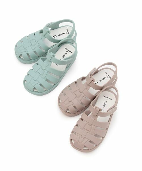 petit main / プティマイン サンダル | PVCメッシュサンダル | 詳細6