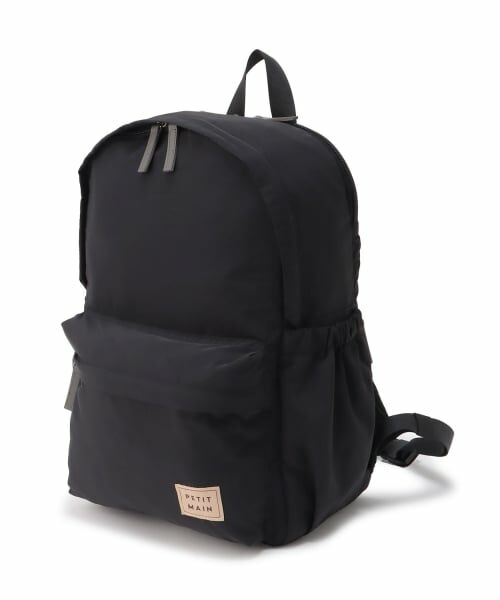 petit main / プティマイン リュック・バックパック | 【軽量】ママパパ子育て応援リュック（黒）