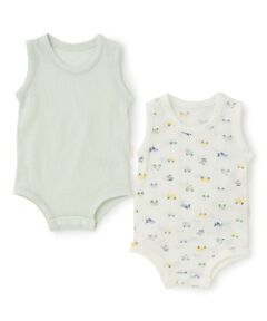 petit main / プティマイン ロンパース | 【弱酸性】メッシュタンクロンパース