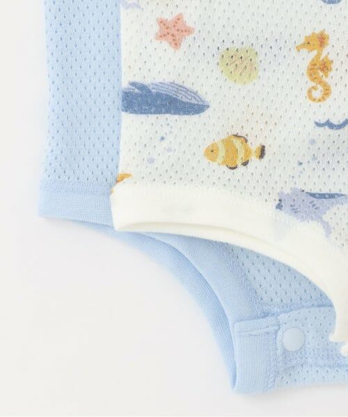 petit main / プティマイン ロンパース | 【弱酸性】メッシュタンクロンパース | 詳細4