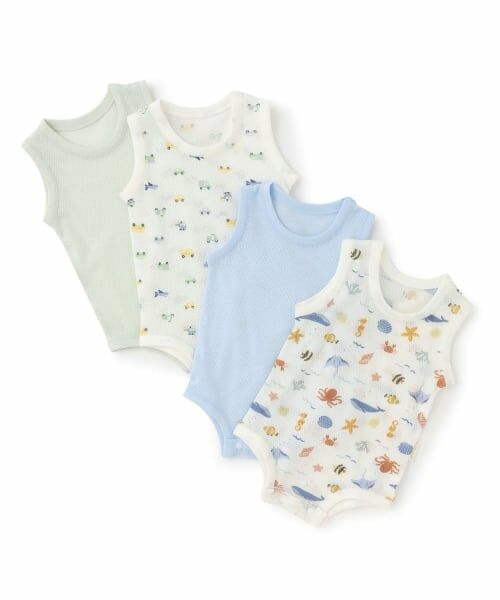 petit main / プティマイン ロンパース | 【弱酸性】メッシュタンクロンパース | 詳細8