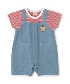 petit main / プティマイン ロンパース | サロペットカバーオール