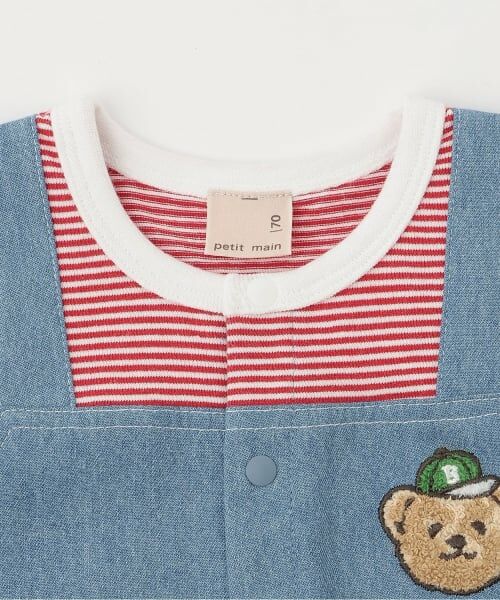 petit main / プティマイン ロンパース | サロペットカバーオール | 詳細2