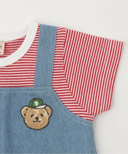 petit main / プティマイン ロンパース | サロペットカバーオール | 詳細3