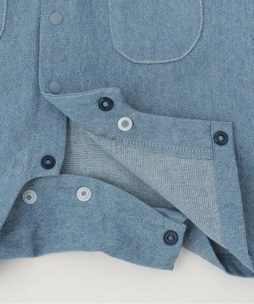 petit main / プティマイン ロンパース | サロペットカバーオール | 詳細8