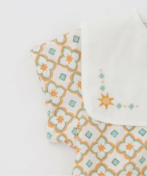 petit main / プティマイン ベビー・キッズウエア | おひさま柄セットアップ | 詳細4