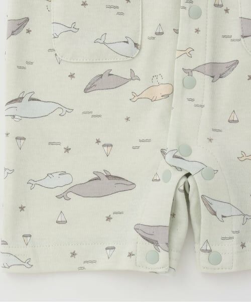 petit main / プティマイン ロンパース | 【涼感加工】アソート総柄カバーオール | 詳細6