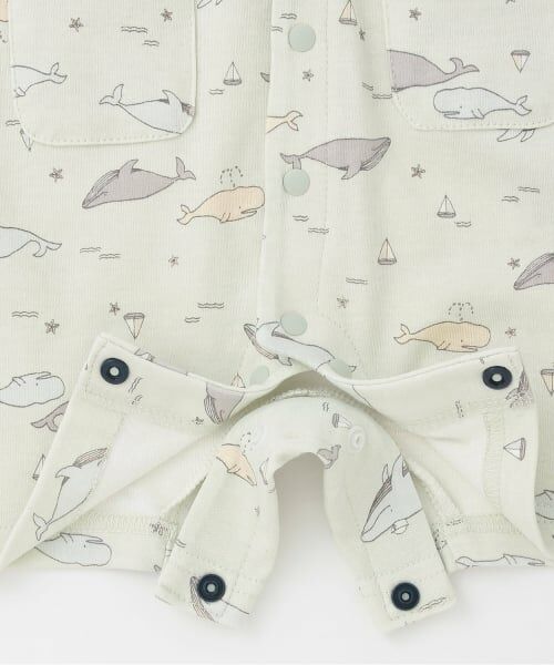 petit main / プティマイン ロンパース | 【涼感加工】アソート総柄カバーオール | 詳細7