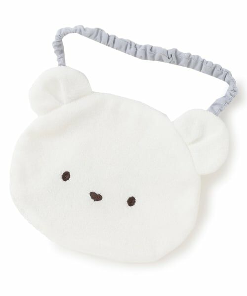 petit main / プティマイン スタイ・ビブ | 海の生き物スタイ（オフ ホワイト）