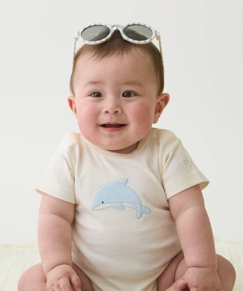 petit main / プティマイン ロンパース | 【オーガニック】海の生き物ロンパース | 詳細1