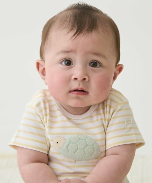 petit main / プティマイン ロンパース | 【オーガニック】海の生き物ロンパース | 詳細3