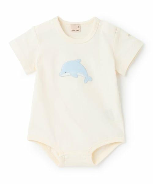 petit main / プティマイン ロンパース | 【オーガニック】海の生き物ロンパース | 詳細6