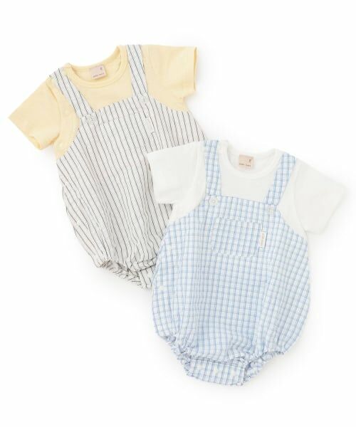 petit main / プティマイン ロンパース | サロペットロンパース | 詳細11