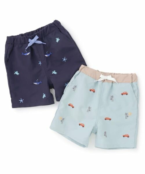 petit main / プティマイン 水着・スイムグッズ | 【SWIM】刺しゅうスイムパンツ | 詳細10